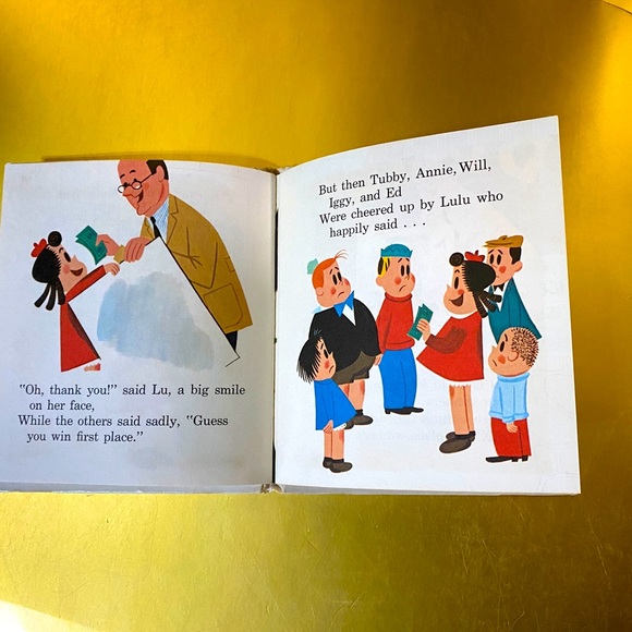 WHITMAN 60s MARGES LITTLE LULU HAS AN ART SHOW AUTHORIZED EDITION HARDCOVER BOOK - Picture 7 of 16